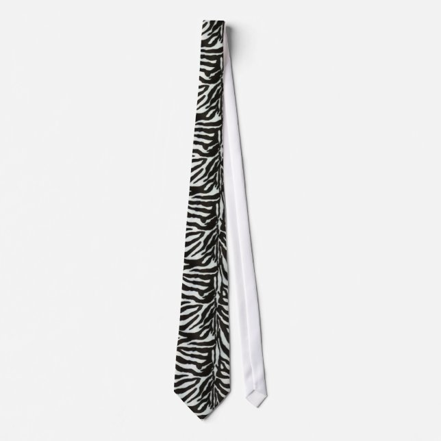 Zebra Imprimer cravate (Devant)