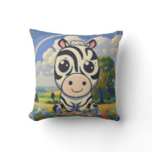 Zebra in a flower patch! 