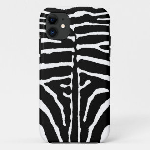 Zebra in Black and White iPhone 11 Case