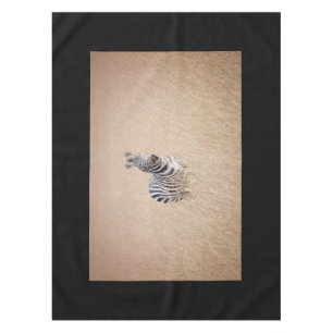 Zebra in high grass tablecloth