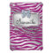 Zebra iPad Case Cover Glitter Bling Cute Monogram