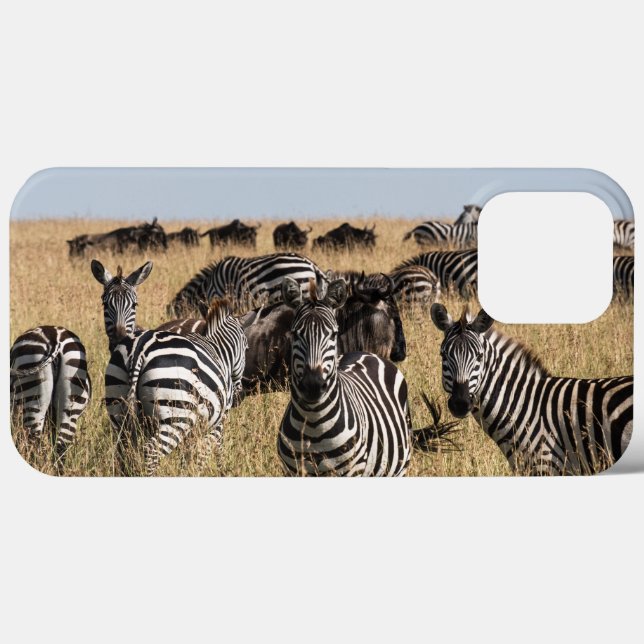 Zebra iPhone 13 Pro Max Coque (Verso (horizontal))