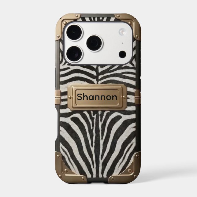 Zebra iPhone case (Back)
