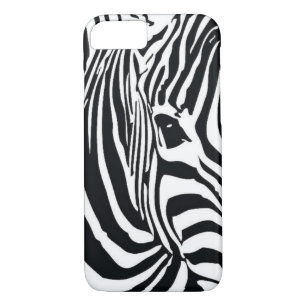 Zebra iPhone X/8/7/11 Barely There Case