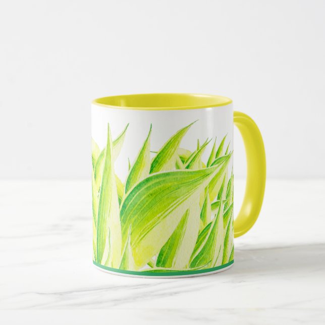 Zebra Iris on a Combo Mug (Front Right)