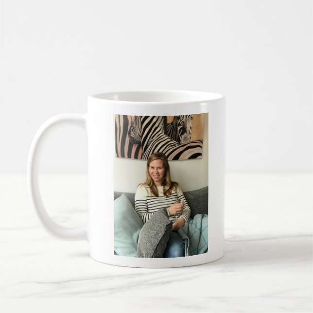 Zebra Jenny Mug (Gauche)