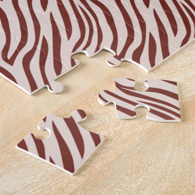 zebra jigsaw puzzle (Side)