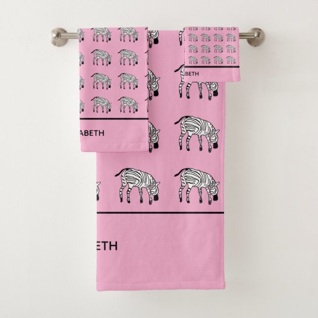 Zebra kenyane mignonne et heureuse (En situation)