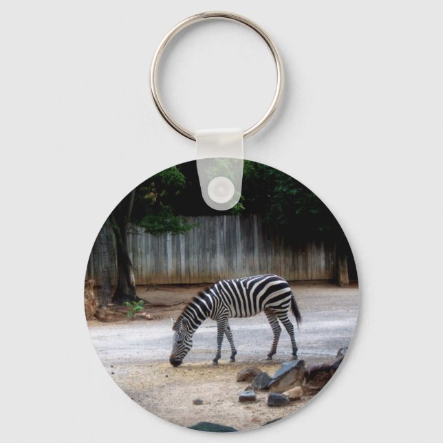 Zebra Keychain (Front)