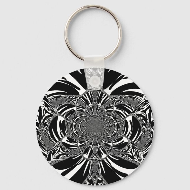 Zebra Keychain (Front)