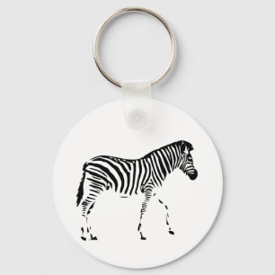 Zebra Keychain