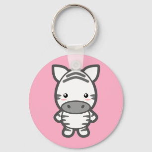 Zebra Keychain