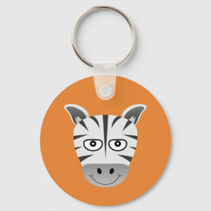 Zebra Keychain