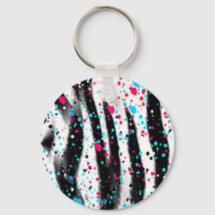 Zebra Keychain