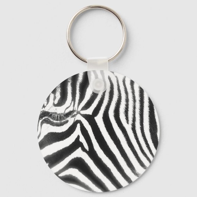 Zebra Keychain (Front)