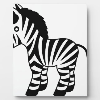 zebra kids plaque