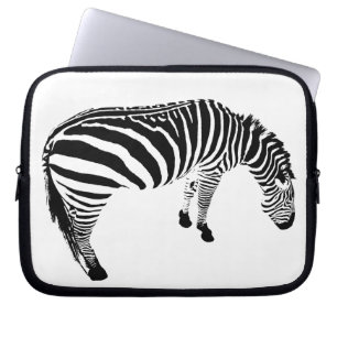 zebra laptop sleeve