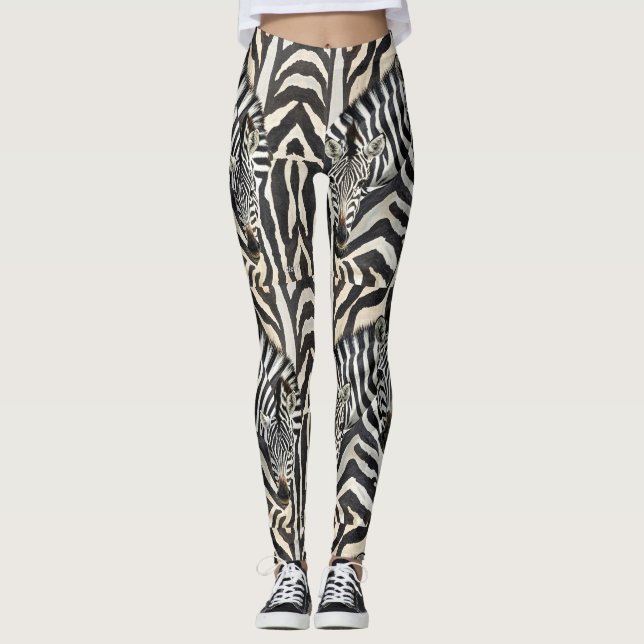 Zebra Leggings (Front)
