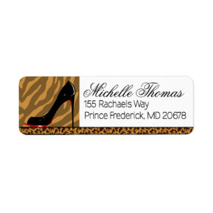 Zebra Leopard Stiletto Party