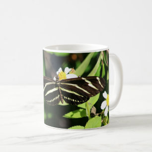 Zebra Longwing Butterfly Coffee Mug