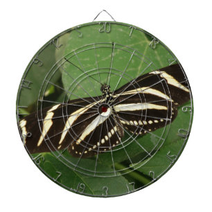 Zebra Longwing Butterfly Dart Board