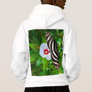 Zebra longwing butterfly on a Hibiscus Red T-Shirt