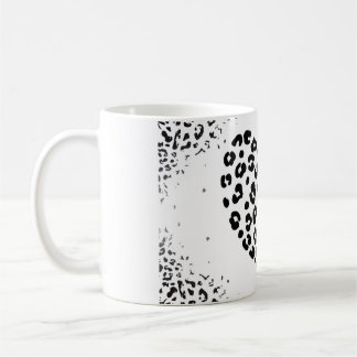 Zebra love greeting card coffee mug