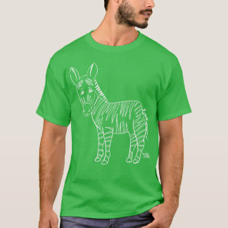 Zebra love love animals T-Shirt
