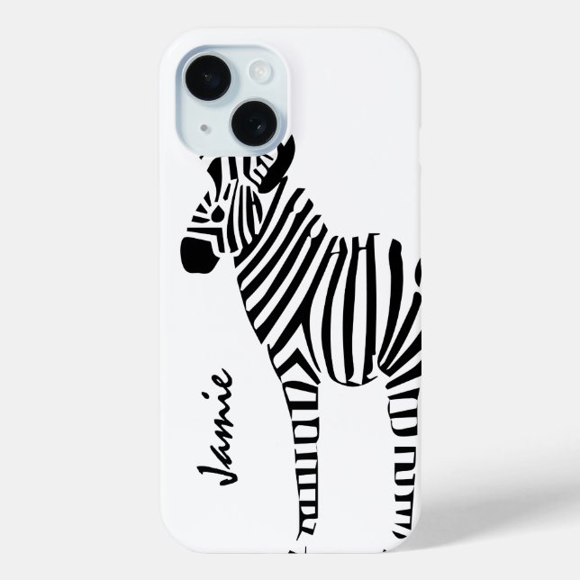 Zebra Lovers Gifts Case-Mate iPhone Case (Back)