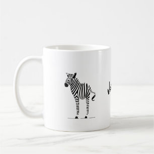 Zebra Lovers Gifts Coffee Mug