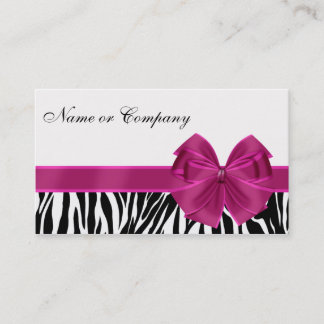 ZEBRA LUXURY BUSINESS CARD