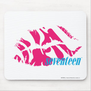 Zebra Magenta Mouse Pad