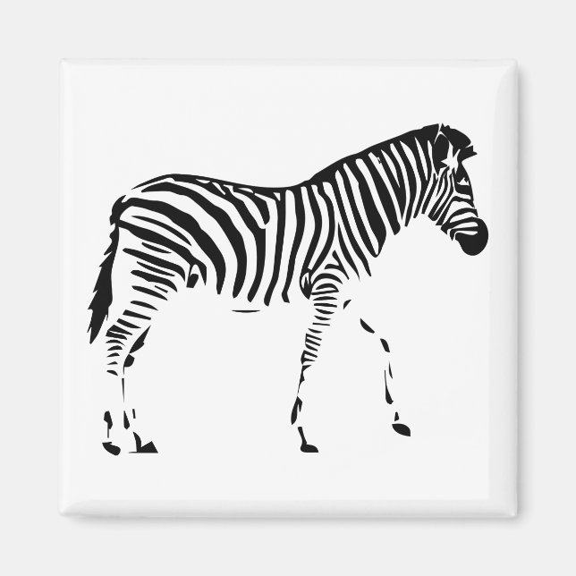Zebra Magnet (Front)