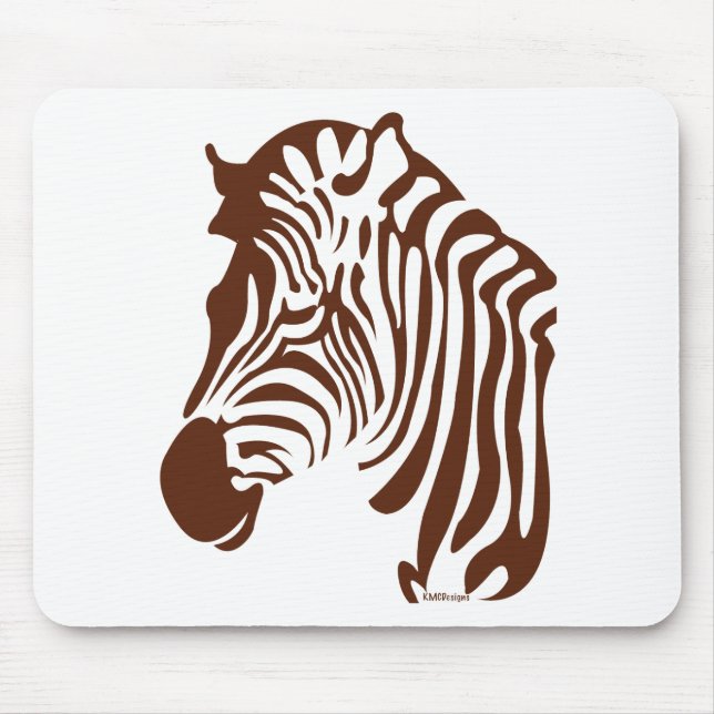 Zebra Mouse Pad (Front)