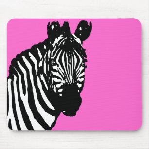 zebra. mouse pad