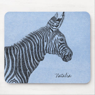 Zebra Mouse Pad
