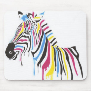 zebra mouse pad