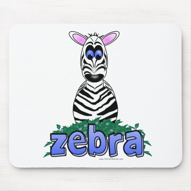 ZEBRA MOUSE PAD (Front)
