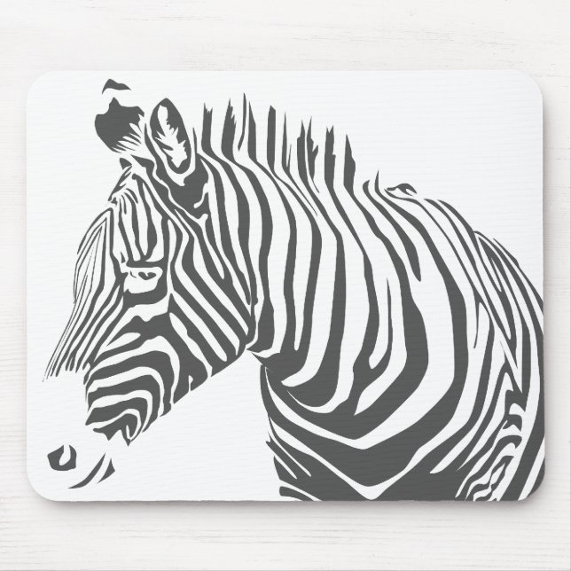 Zebra Mousepad (Front)