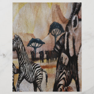 Zebra Mural
