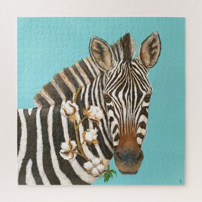 Zebra of the South puzzle (Vertical)