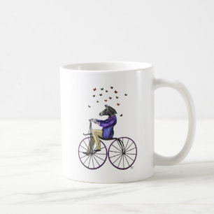 Zebra On Bicycle Coffee Mug