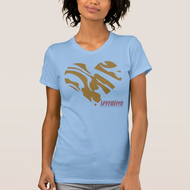 Zebra Orange 2 T-Shirt (Front)