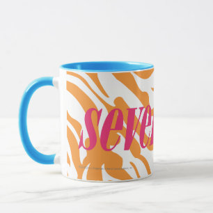 Zebra Orange Mug