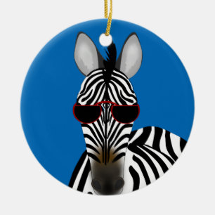 Zebra Ornament