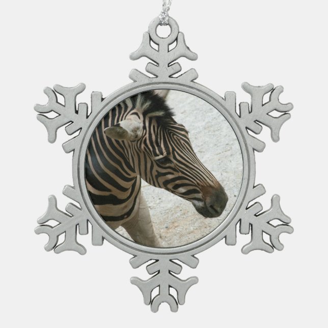 Zebra Ornament (Front)