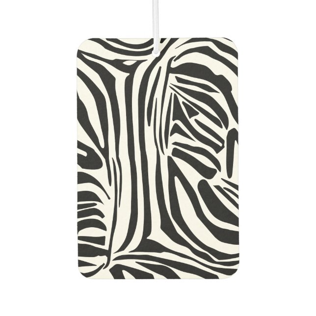 Zebra pattern air freshener (Front)