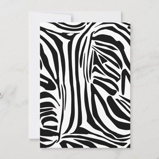 Zebra pattern announcement (Front)