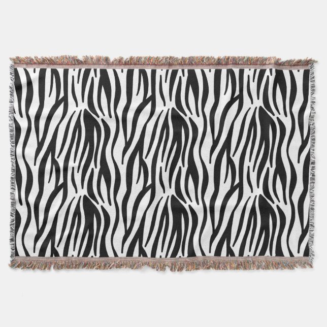 Zebra Pattern Blanket (Front)