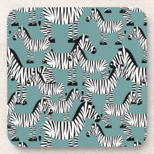 Zebra Pattern Coaster
